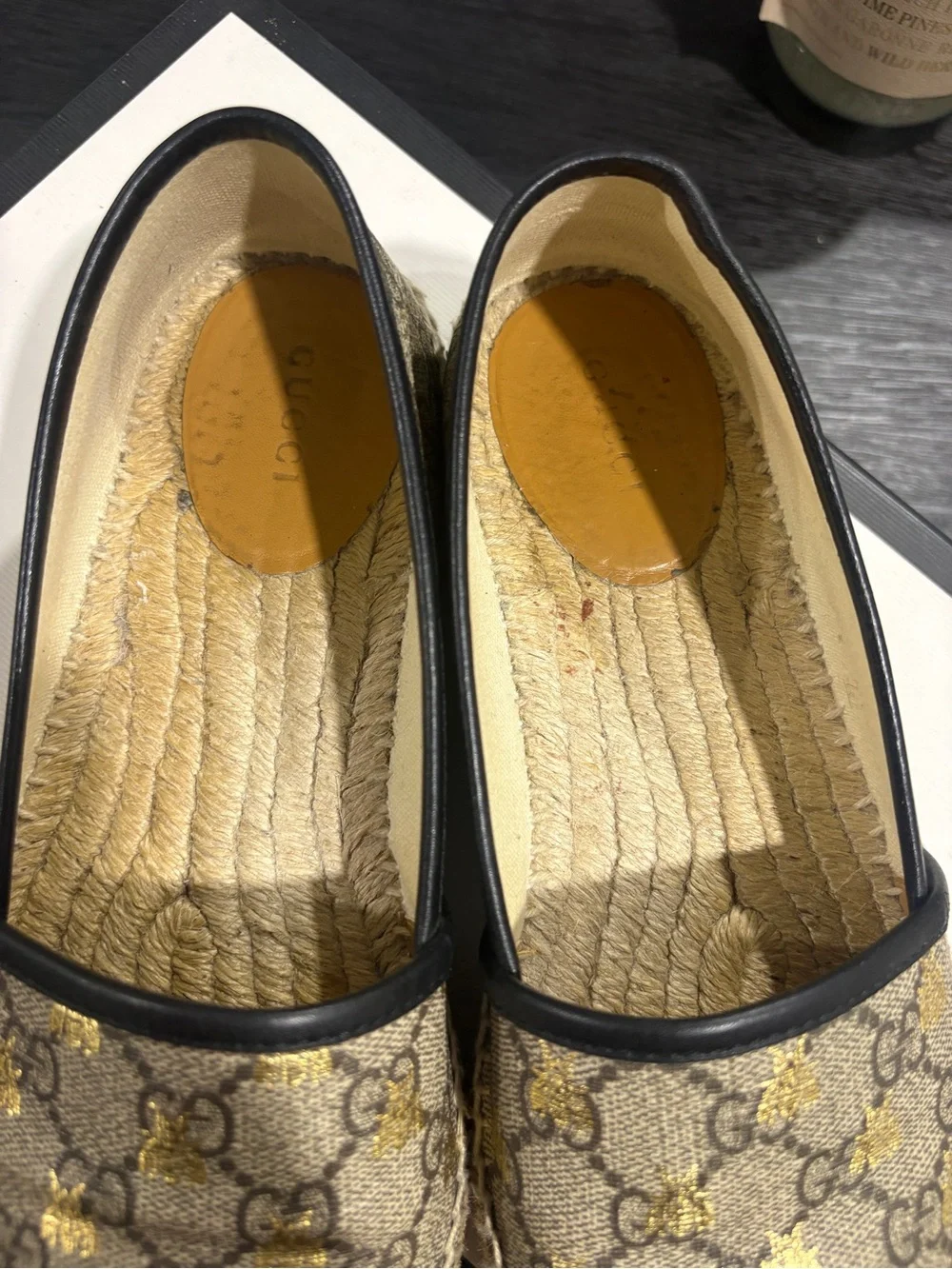 Gucci espadrille flats